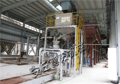 PVC颗粒吨袋包装机具体的工作流程