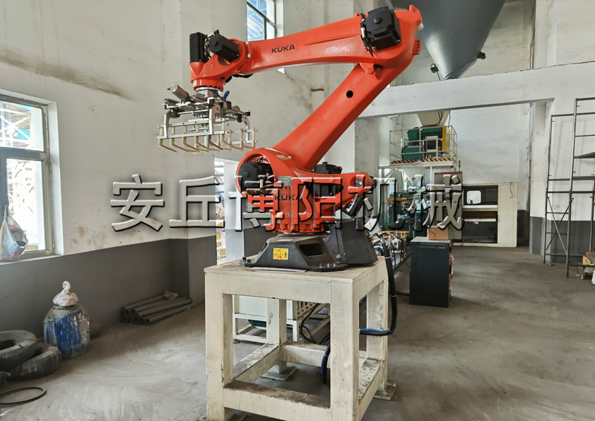 安丘博阳机械袋装粉料全自动码垛机有哪些自身优势？
