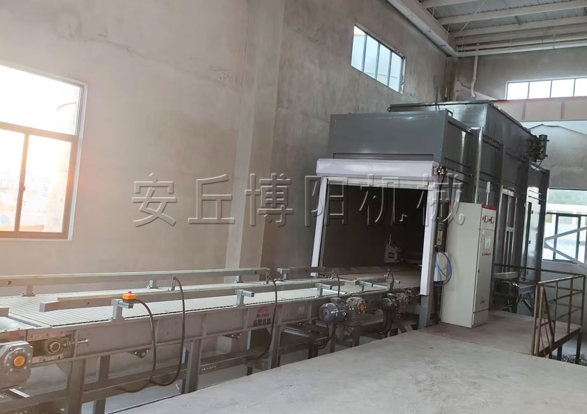 含锌污泥全自动吨袋破袋机 测切式吨袋拆包机客户现场