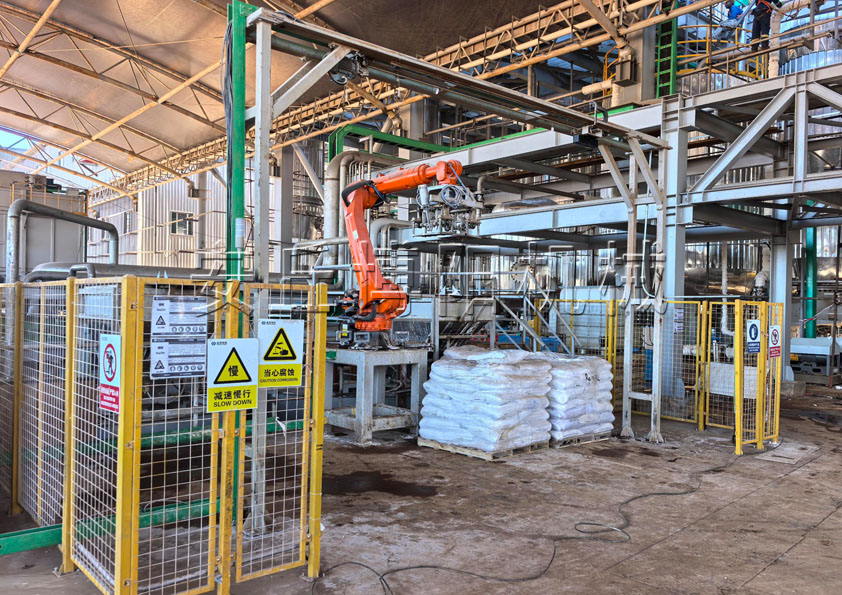 橡胶粉自动拆包机器人核心组成结构有哪些？